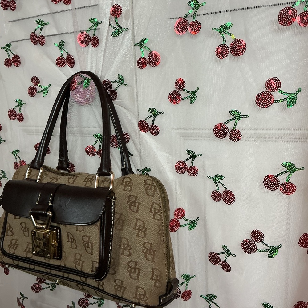Dooney & Bourke Tan and Brown bag - Picture 2 of 8